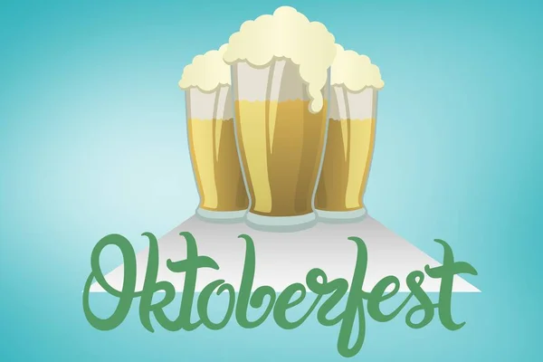 Samengesteld Beeld Van Oktoberfest — Stockfoto