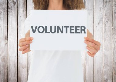 Gönüllü bekleme işaretinin dijital bileşimi