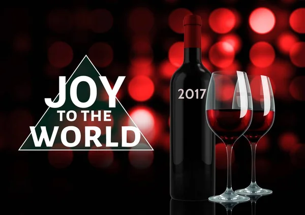 Joy to the world background view