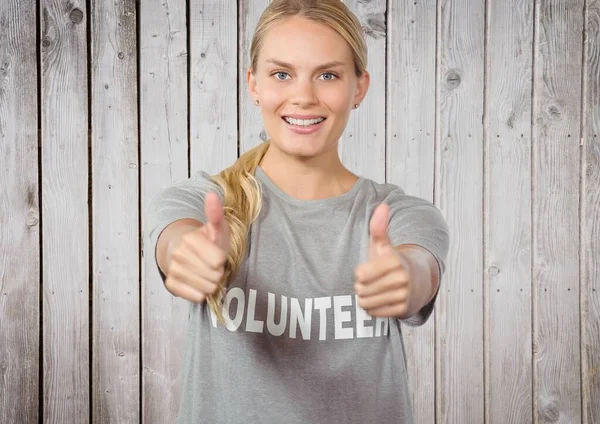 Digitaler Verbund Der Freiwilligen — Stockfoto