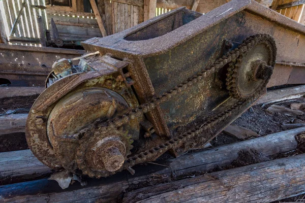 Lost Places Germany Abandoned Machine — Stock Photo, Image