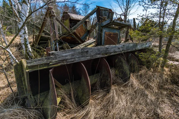 Lugares Perdidos Alemanha Máquina Abandonada — Fotografia de Stock