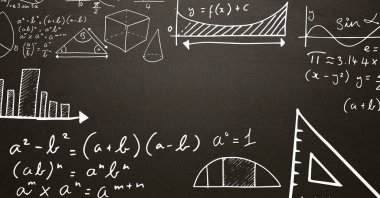 Tahtadaki matematik çizimleri