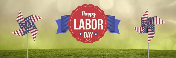 Happy Labor Day Celebration Theme — Stock Photo, Image
