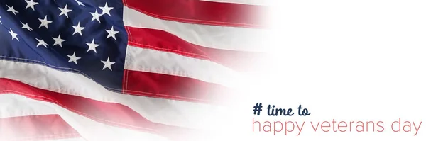 Imagem Composta Logotipo Para Dia Dos Veteranos Hashtag América — Fotografia de Stock