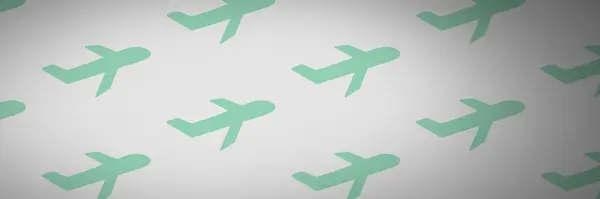 Самолеты Сером Фоне — стоковое фото