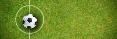 siyah ve beyaz deri futbol Birleşik resim