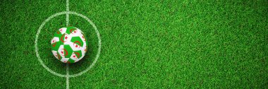 Bileşik görüntü futbol Cezayir renkler