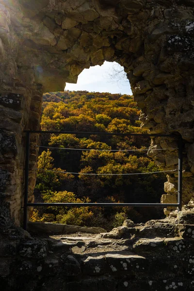美しい自然背景 グルジアの秋の風景 — ストック写真