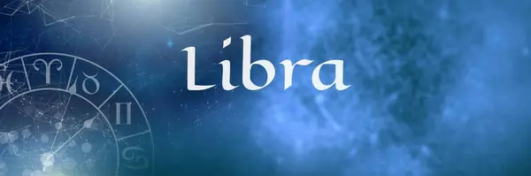Libra Mystical Zodiac Astrology — Stock Photo, Image