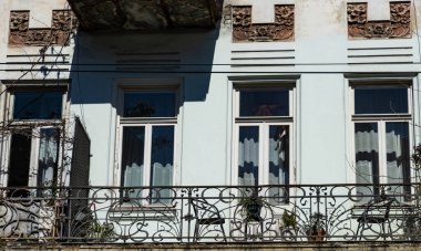 Tiflis mimari ayrıntıları görünümü