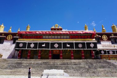 Lhasa, Tibet Çin manzarası