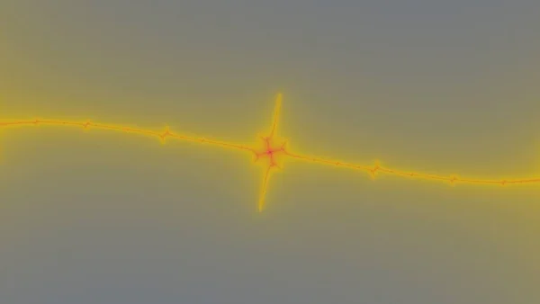 Color Mandelbrot Fractal Light Pattern — Stock Photo, Image