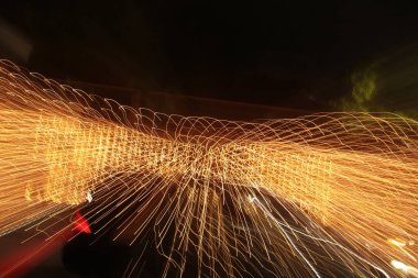 Soyut Görüntü ışıkları. Güzel arkaplan