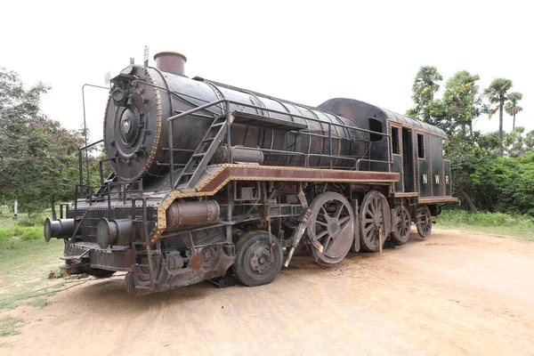 Oldtimer Dampflokomotive — Stockfoto