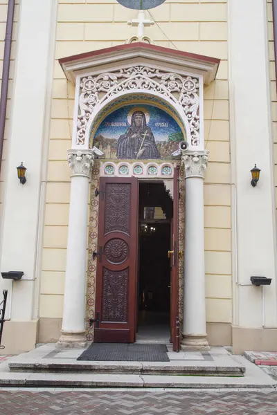 Orthodoxe Kerkingang Tsjernivtsi — Stockfoto