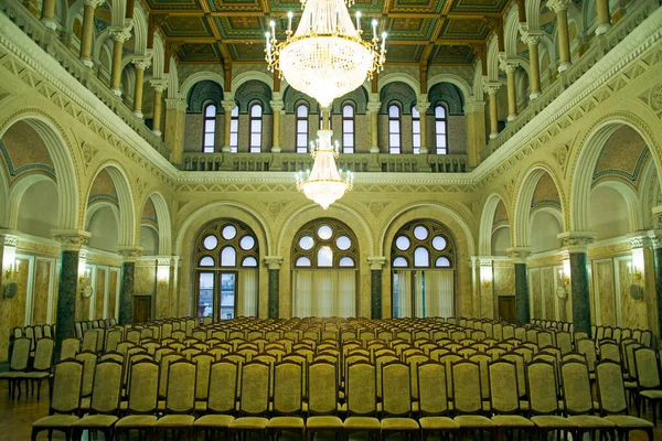 Beautiful Marble Conference Hall Chernivtsi University — Stock Photo, Image
