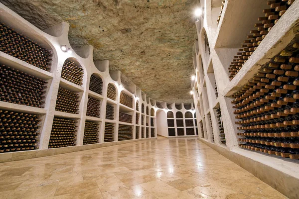 Bottles Storage Winery — Stock Photo, Image