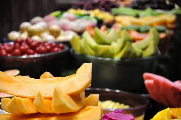 Variedad Frutas Dieta Saludable — Foto de Stock