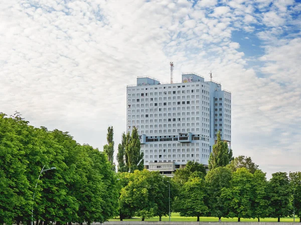 Casa Dei Sovietici Abbandonata Koenigsberg Edificio Incompiuto Situato Nella Città — Foto Stock