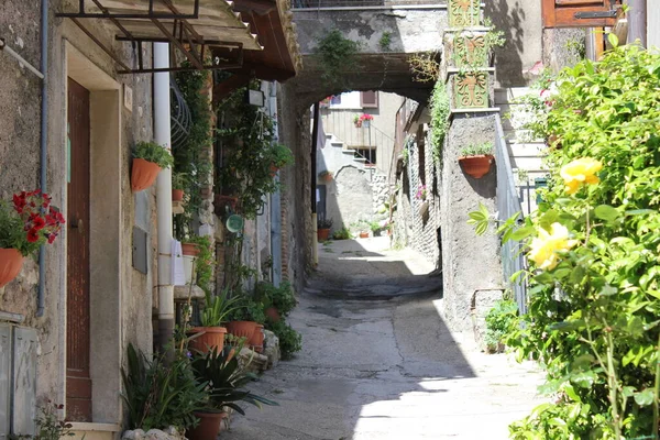 Vicolo Del Borgo Miejsce Podróży Tle — Zdjęcie stockowe