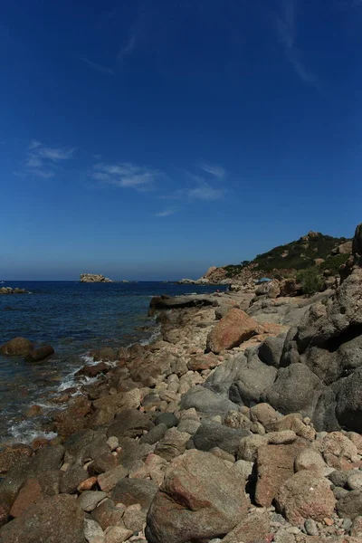 Sardinská Přírodní Krajina Pohled — Stock fotografie