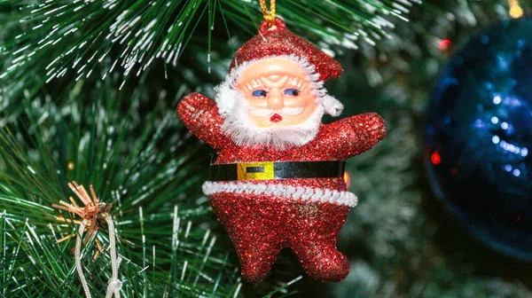 Colorful Christmas Decoration Winter Holidays Seasonal Background — Stock Photo, Image