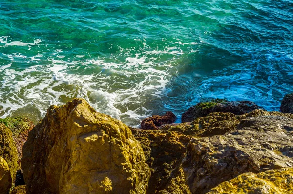 Deniz Manzarası Çok Güzel Seyahat Doğa Geçmişi — Stok fotoğraf