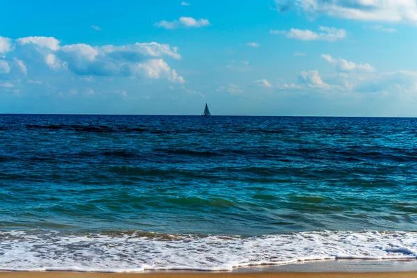 Deniz Manzarası Çok Güzel Doğa Seyahat Arka Planı — Stok fotoğraf