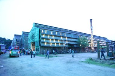 Barselona şehrinin manzarası