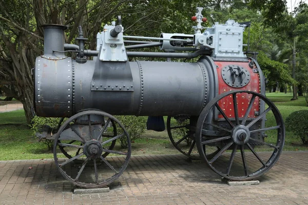 Vintage Train Steam Engine — Stock Photo, Image