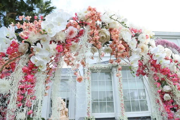 Flowers Decoration Function Wedding — Stock Photo, Image