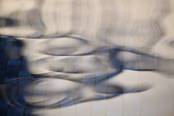 Abstracte Boombladeren Reflectie Water — Stockfoto