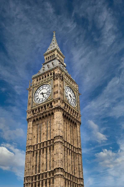 London Klocka Tower Nice Sky — Stockfoto