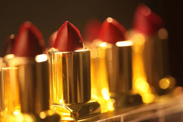 Lipstik Mode Kosmetik Makeup — Stok Foto