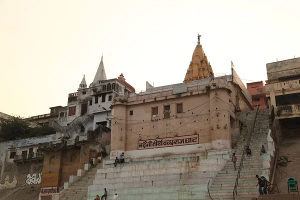 Turistické Místo Varanasi Indie — Stock fotografie