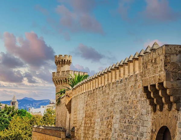 Ancient Wall Mallorca Spain — Stock Photo, Image