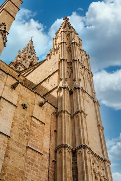 Spires Mallorca Church Espanha — Fotografia de Stock