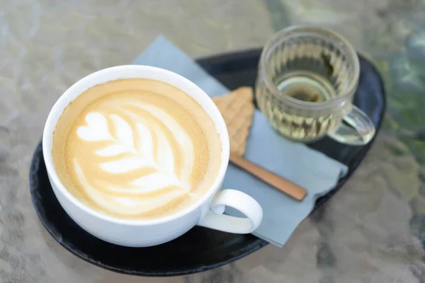 Чашка Кофе Крупным Планом — стоковое фото