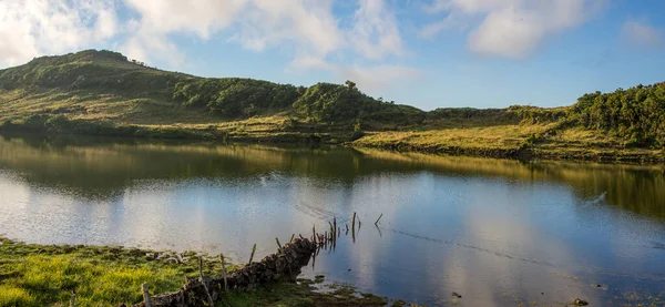 Caminar Por Archipiélago Las Azores Descubrimiento Isla Pico Azores Portugal —  Fotos de Stock