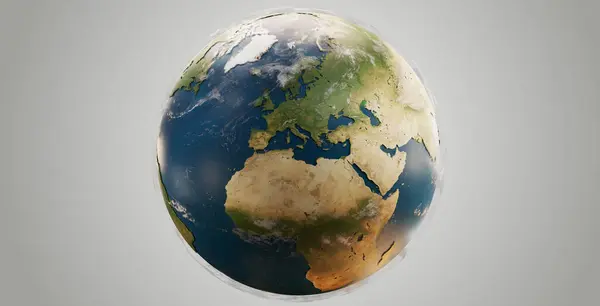 Monde Globe Planète Terre Illustration Éléments Cette Image — Photo