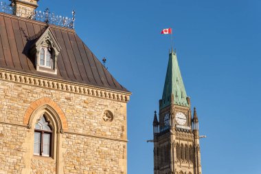 Ottawa Kanada Parlamento Binası 