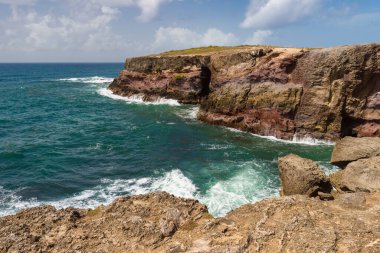 Martinique 'deki Petrifikasyon Savanası