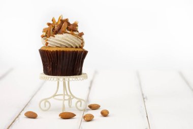 Lezzetli tatlı kekin yakın görüntüsü