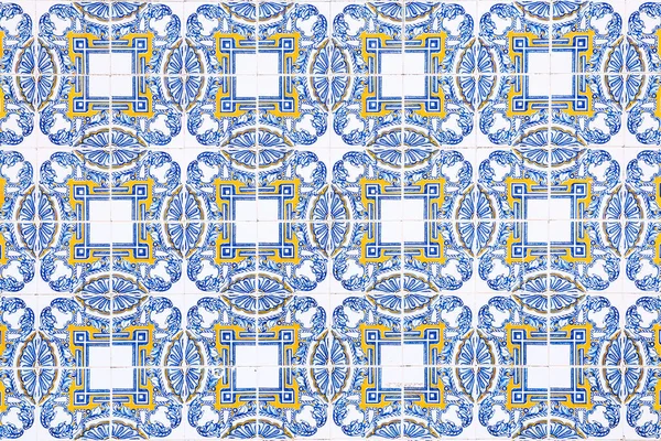 Portuguese tile pattern background texture