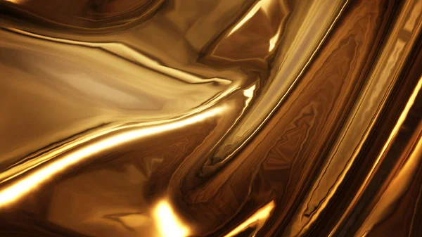 Абстрактный Золотой Гладкий Фон — стоковое фото