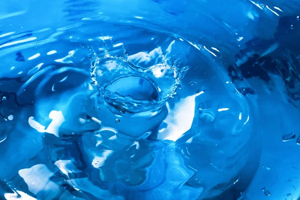 Воды Брызги Крупным Планом Абстрактный Фон — стоковое фото