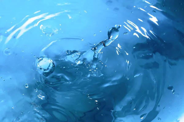 Water Splash Creative Abstract Background — Stock Photo, Image