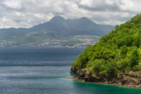 Vulcão Montagne Pele Martinique Francia — Fotografia de Stock