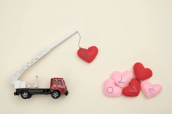 Leuke Valentijnsdag Wenskaart Feestelijke Achtergrond — Stockfoto